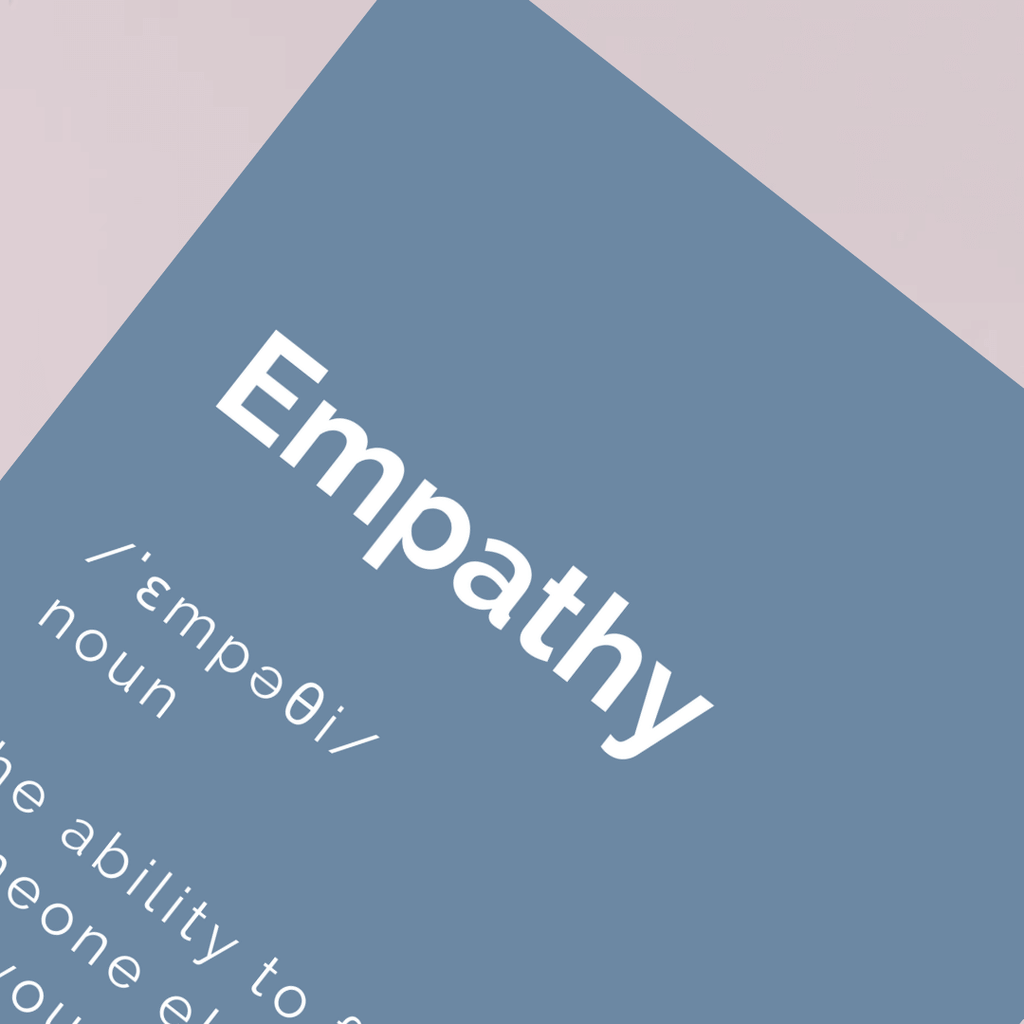Empathy definition poster