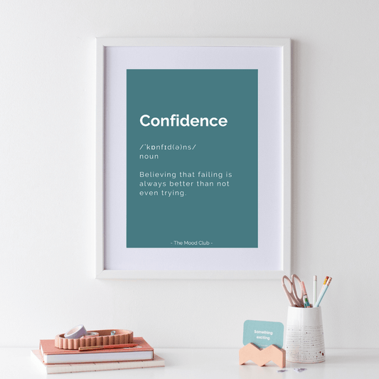 Self-Confidence Poster