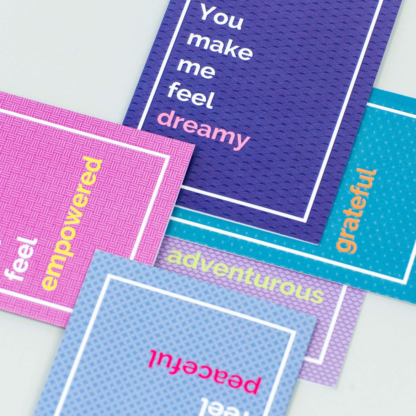 You make me feel greeting cards for all occasions