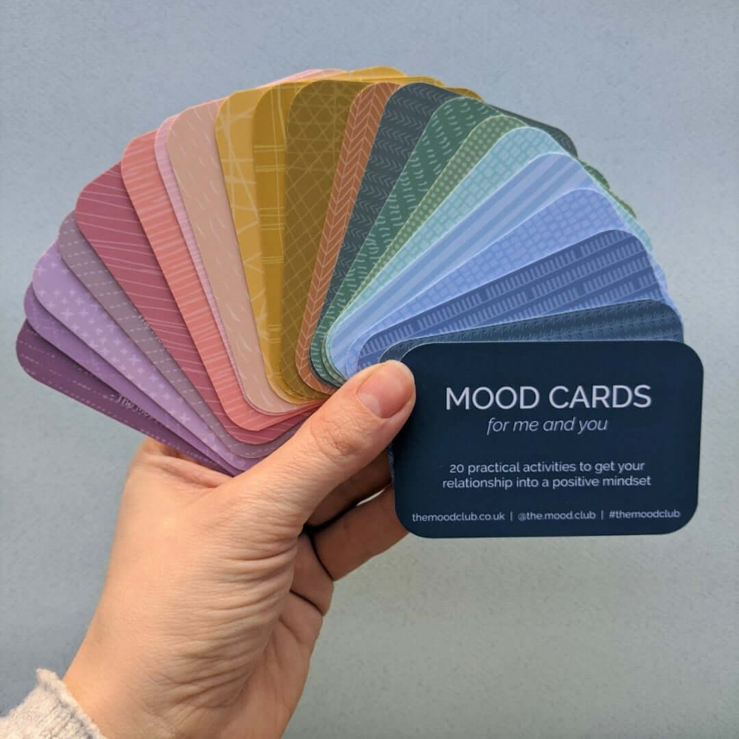 Mood Cards for me and you - positive products to get your relationship into a positive mindset by The Mood Club