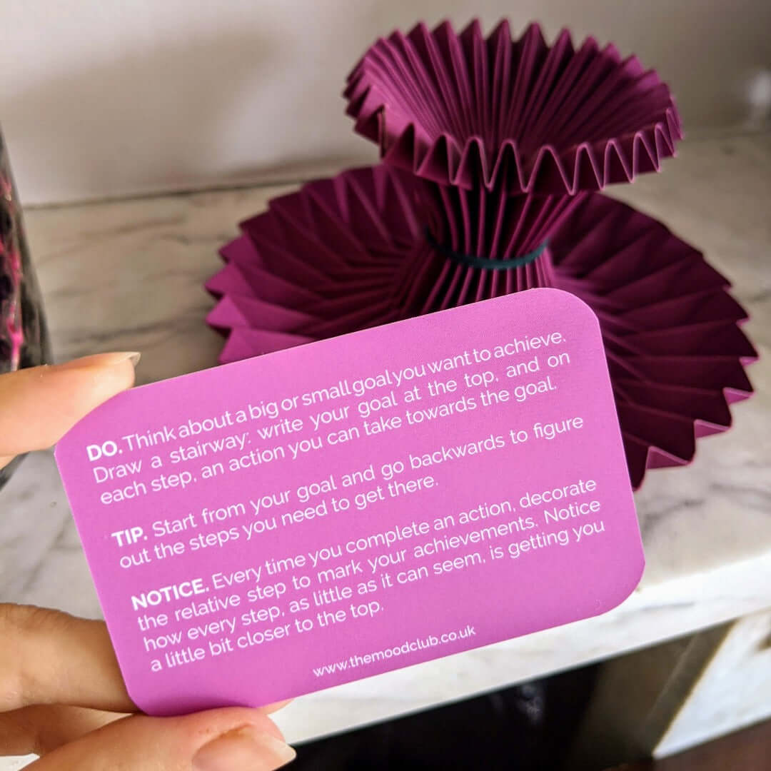 Mood Cards for me - positive products to get into a positive mindset by The Mood Club