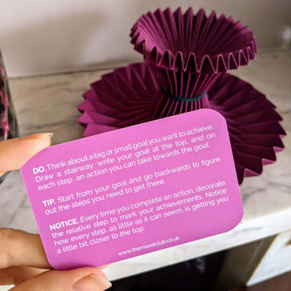 Mood Cards for me - positive products to get into a positive mindset by The Mood Club