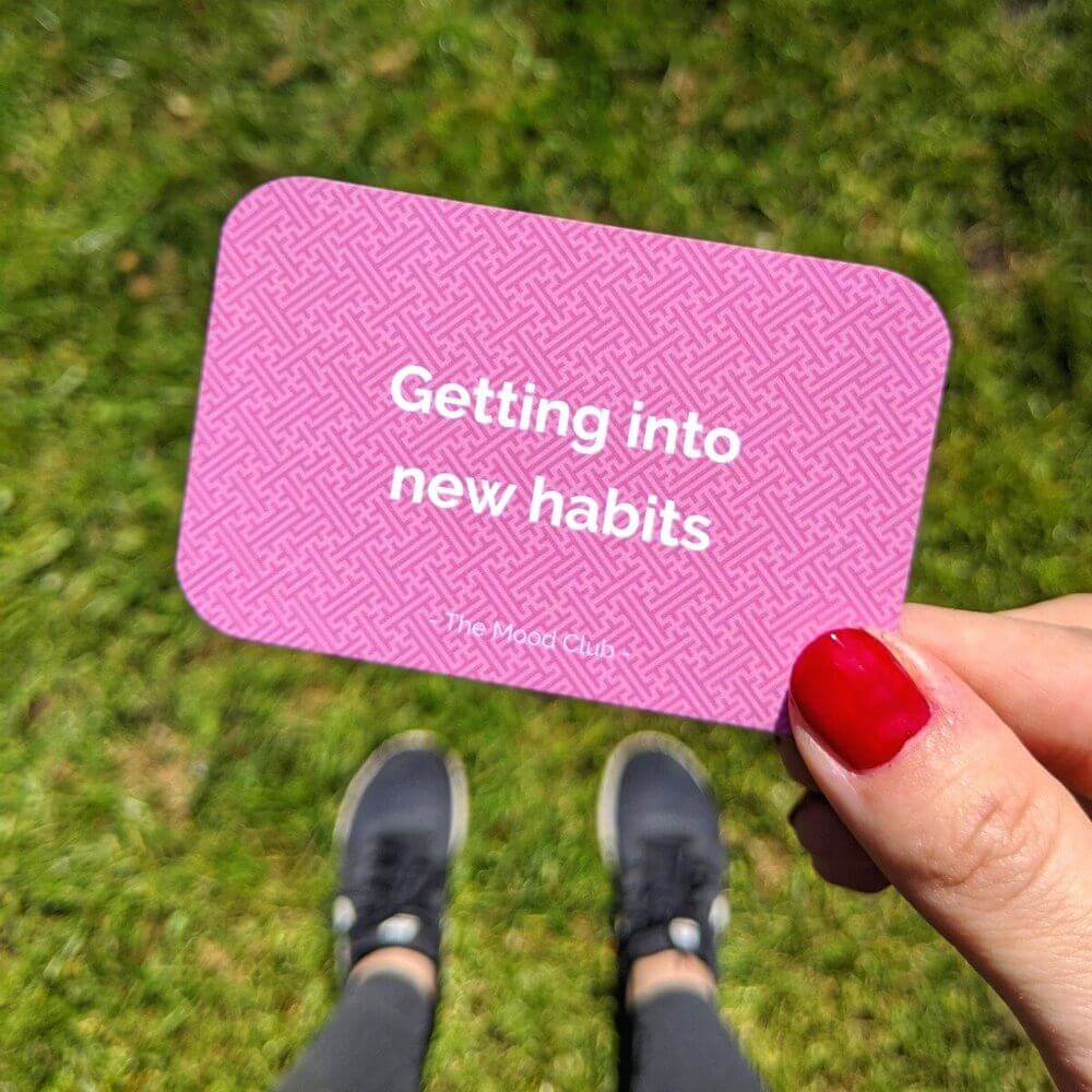 Mood Cards for me - positive products to get into a positive mindset by The Mood Club