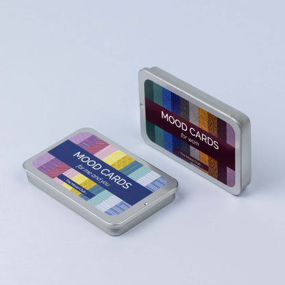 Mood cards for positive mindset and healthy habits