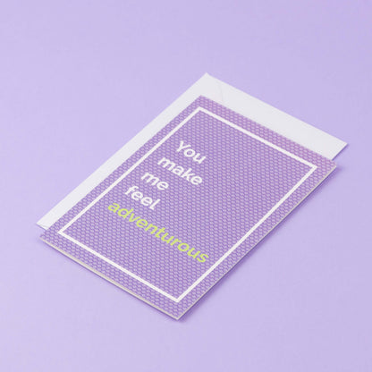 Biglietto You make me feel adventurous