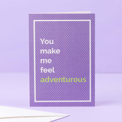 Biglietto You make me feel adventurous