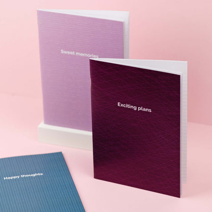 Quaderno exciting plans