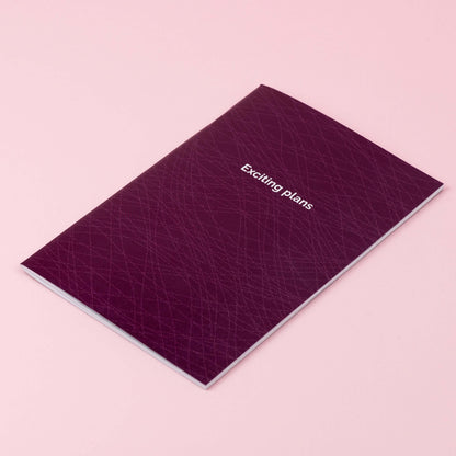 Quaderno exciting plans