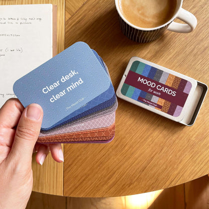 Mood Cards for work- affirmations to boost wellbeing at work