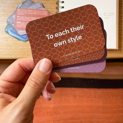 Bundle of 2 sets - Mood Cards for me + for work