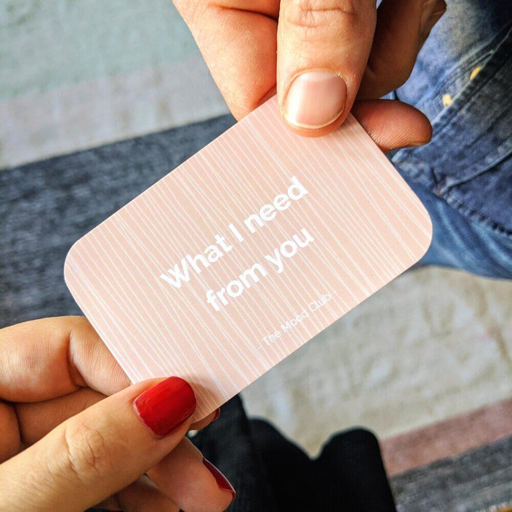 Mood Cards for me and you - positive products to get your relationship into a positive mindset by The Mood Club