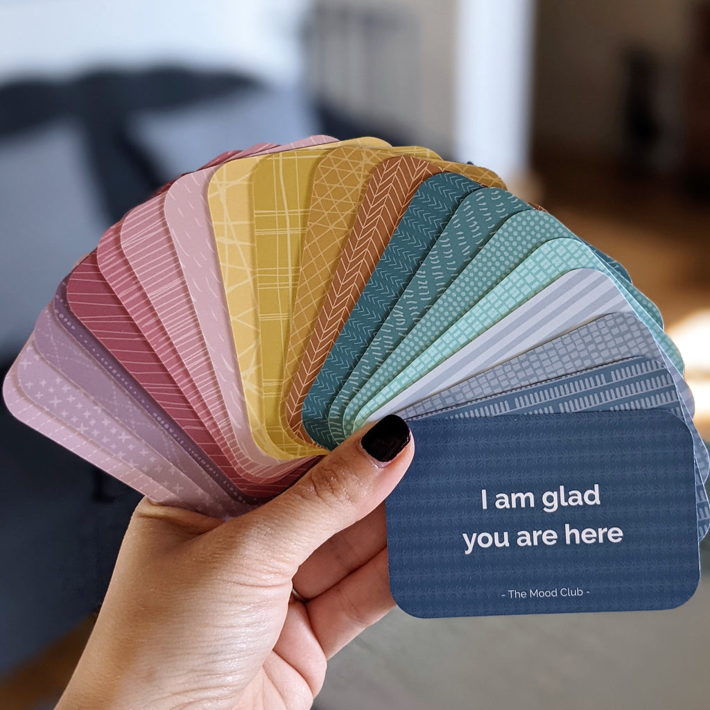 Mood Cards for me and you - positive products to get your relationship into a positive mindset by The Mood Club