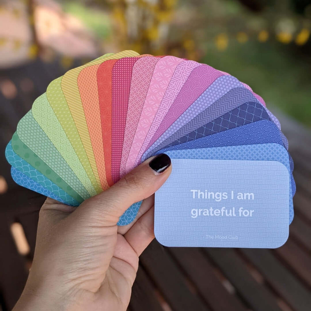 Mood Cards for me - positive products to get into a positive mindset by The Mood Club