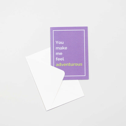 You Make Me Feel greeting cards - Pack of 5