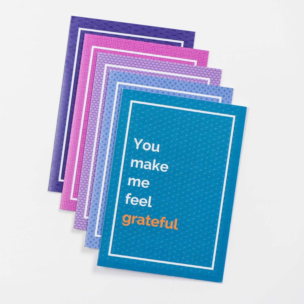 You Make Me Feel cards - cheerful greeting cards for all occasions by The Mood Club